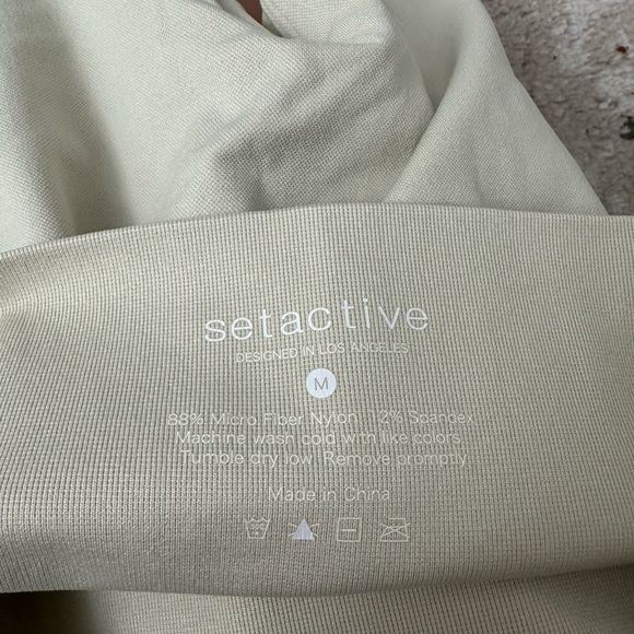 Set Active Leggings Size Medium - Beige - Picture 4 of 4